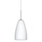 Besa Lighting Riva 9 Cord Pendant, Opal Matte, Satin Nickel Finish, 1x9W LED 1JT-151107-LED-SN - alternate 1